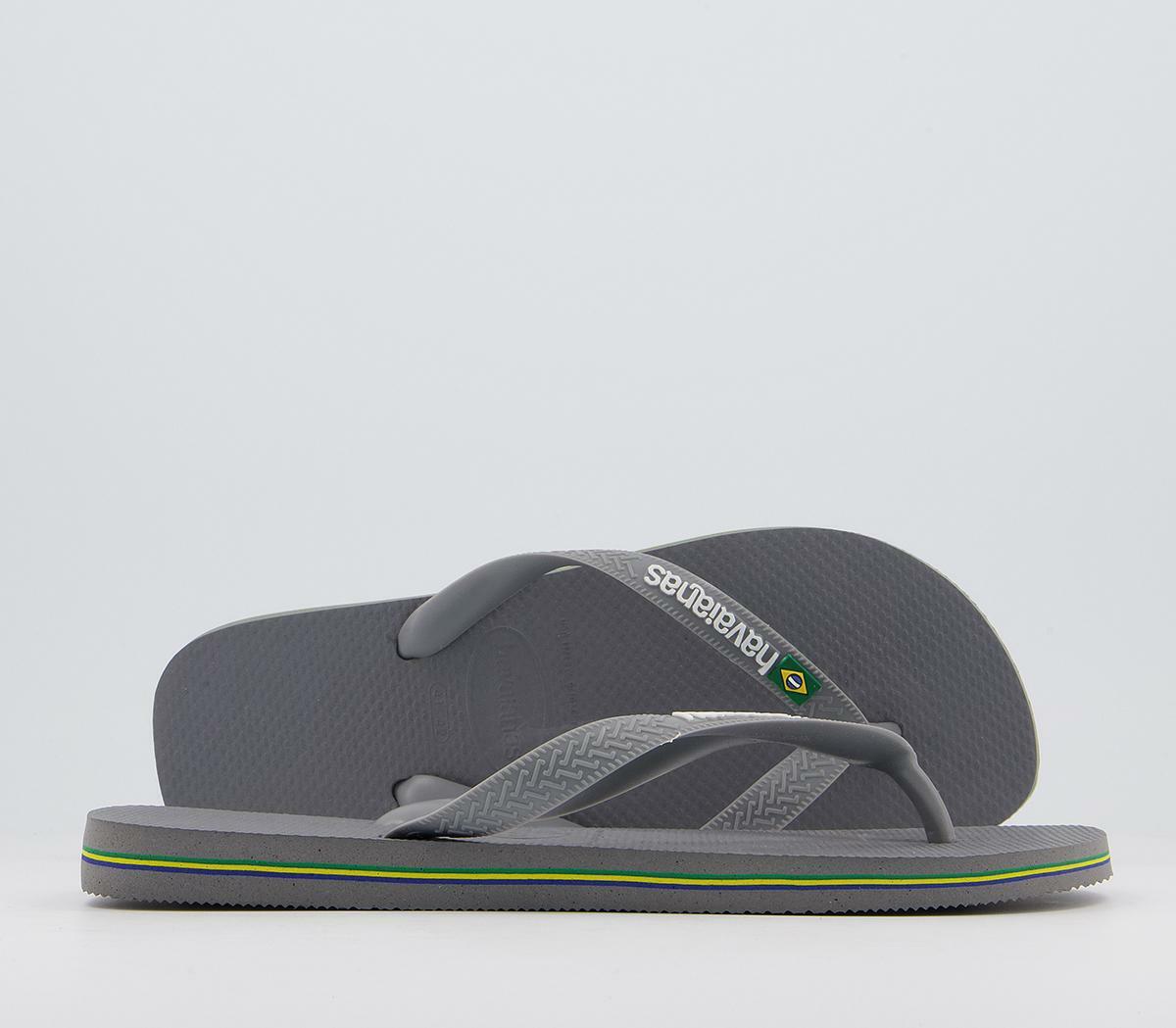Havaianas brasil grey on sale